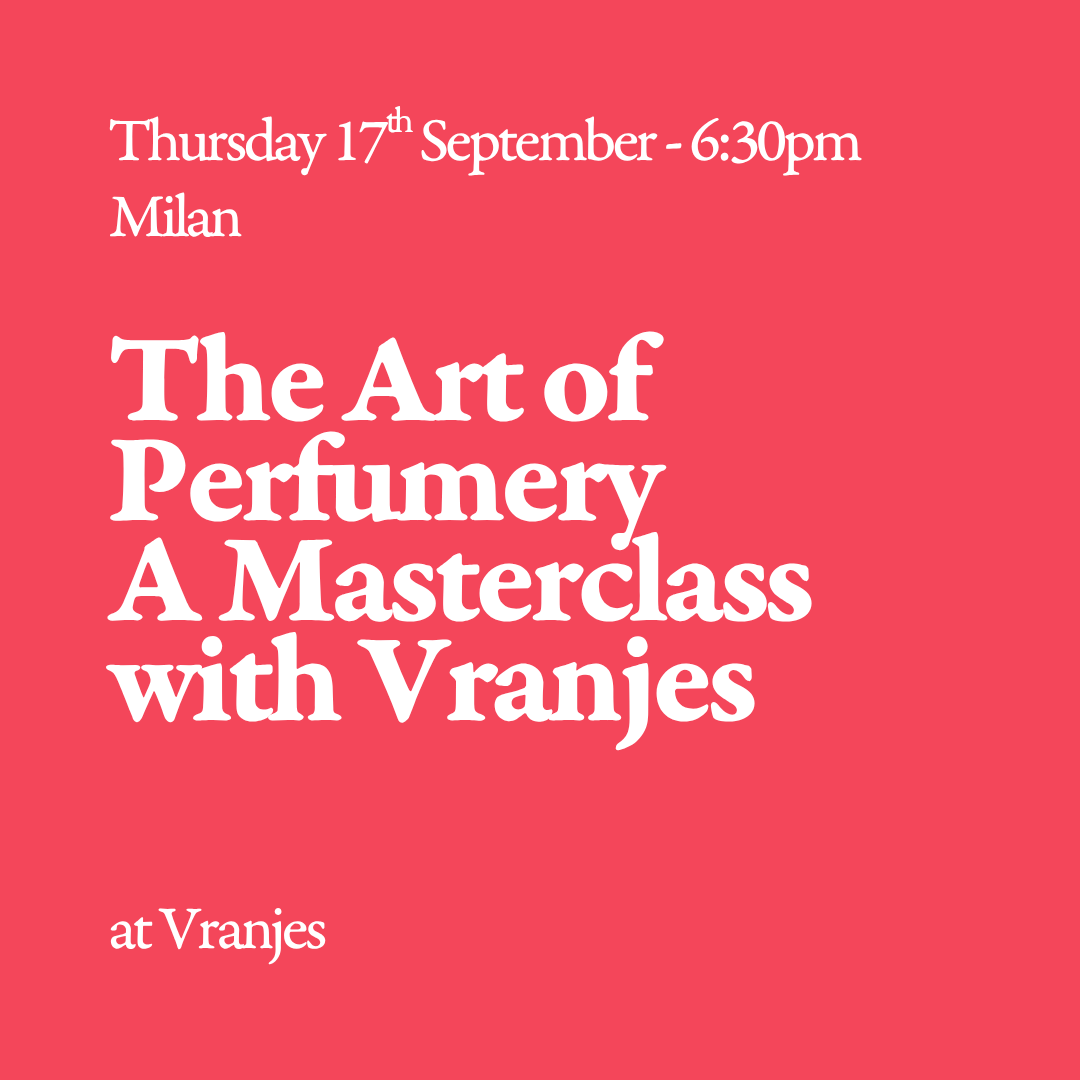 The Art of Perfumery with Vranjes Firenze
